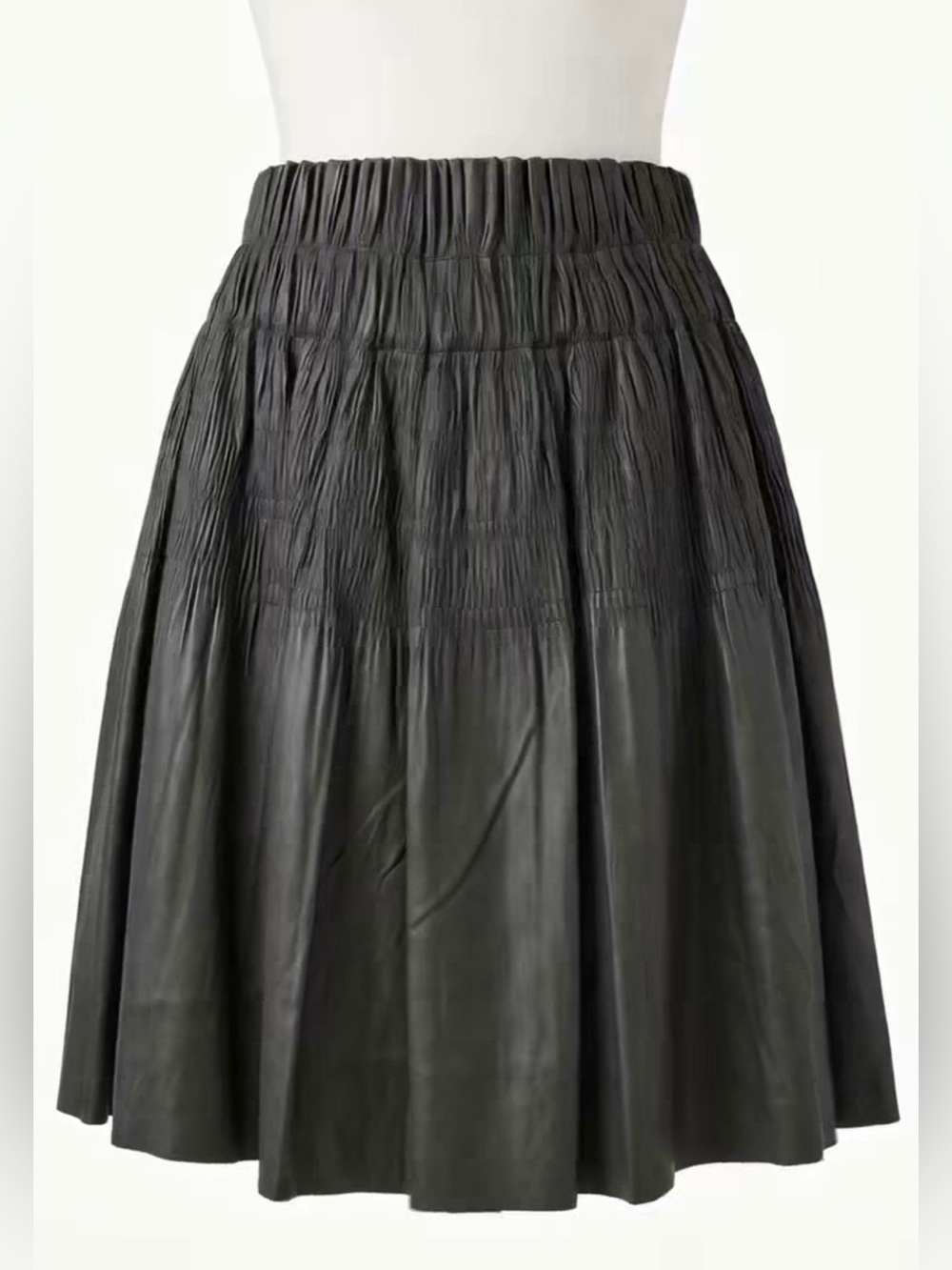 7 all mankind green skirt